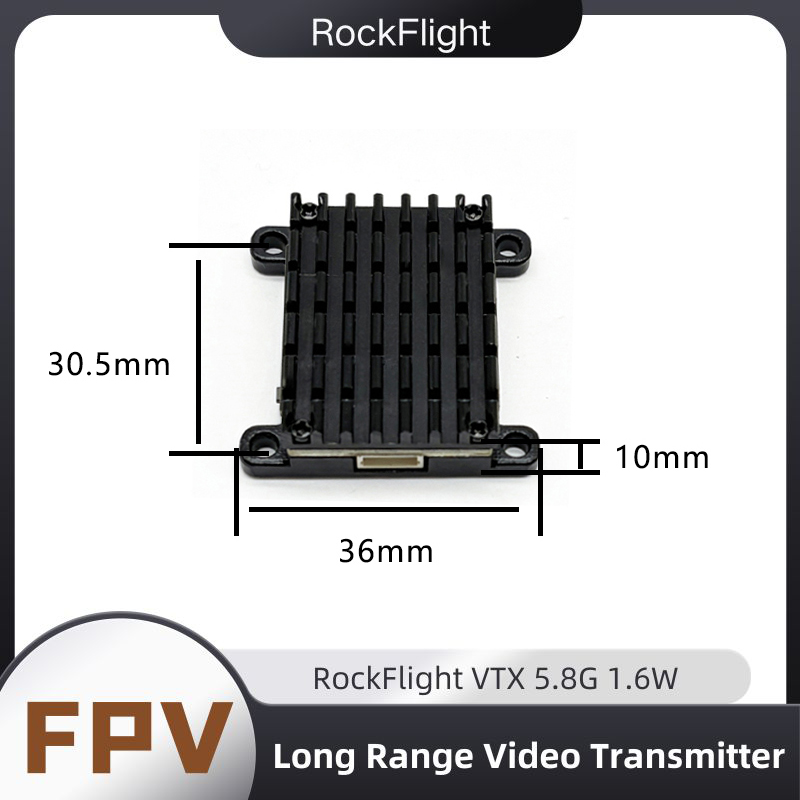 RockFlight TX663 VTX 5.8G 48CH - огляд і ціна Drone Racing Receiver