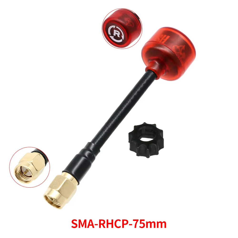 RUSH Cherry FPV 5.8G Antenna L - огляд і ціна Drone Racing Goggles
