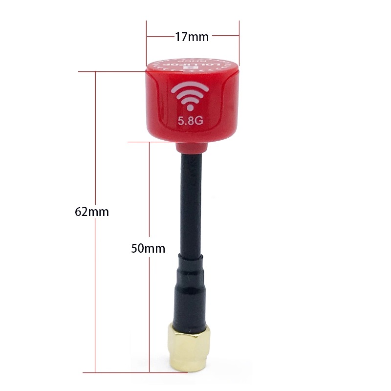 5.8GHz FPV Antenna RHCP 60mm L - огляд і ціна Drone Racing Antenna