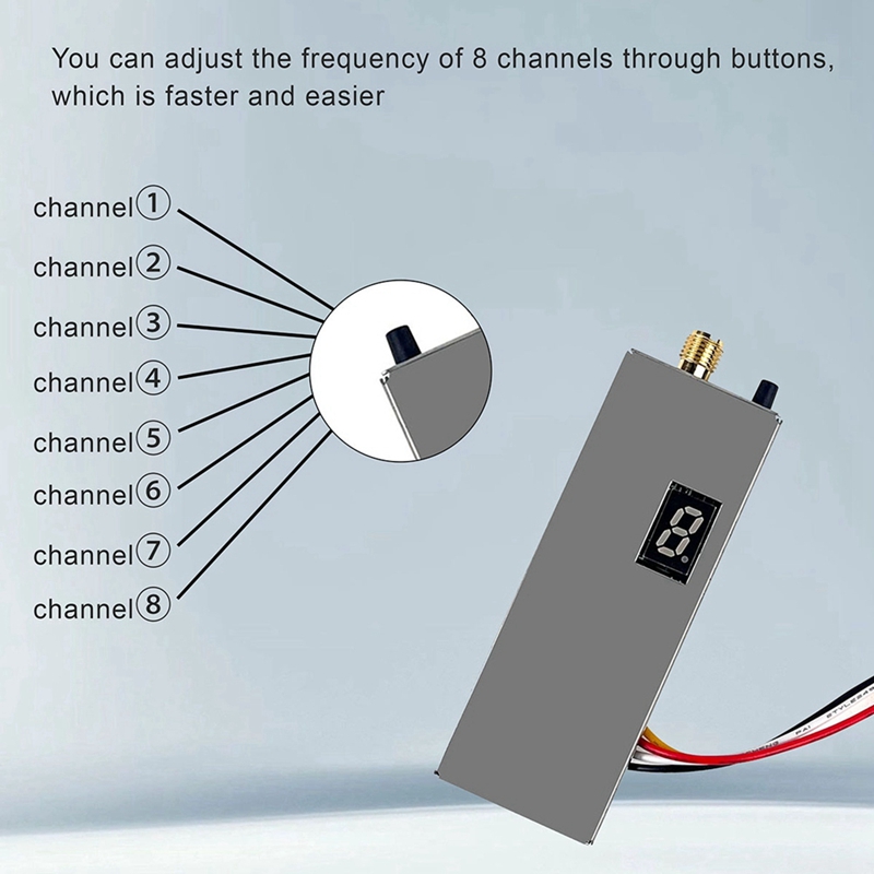 A99E-FPV 1.2G 1.5W VTX VRX Kit - огляд і ціна Drone Racing Transmitter